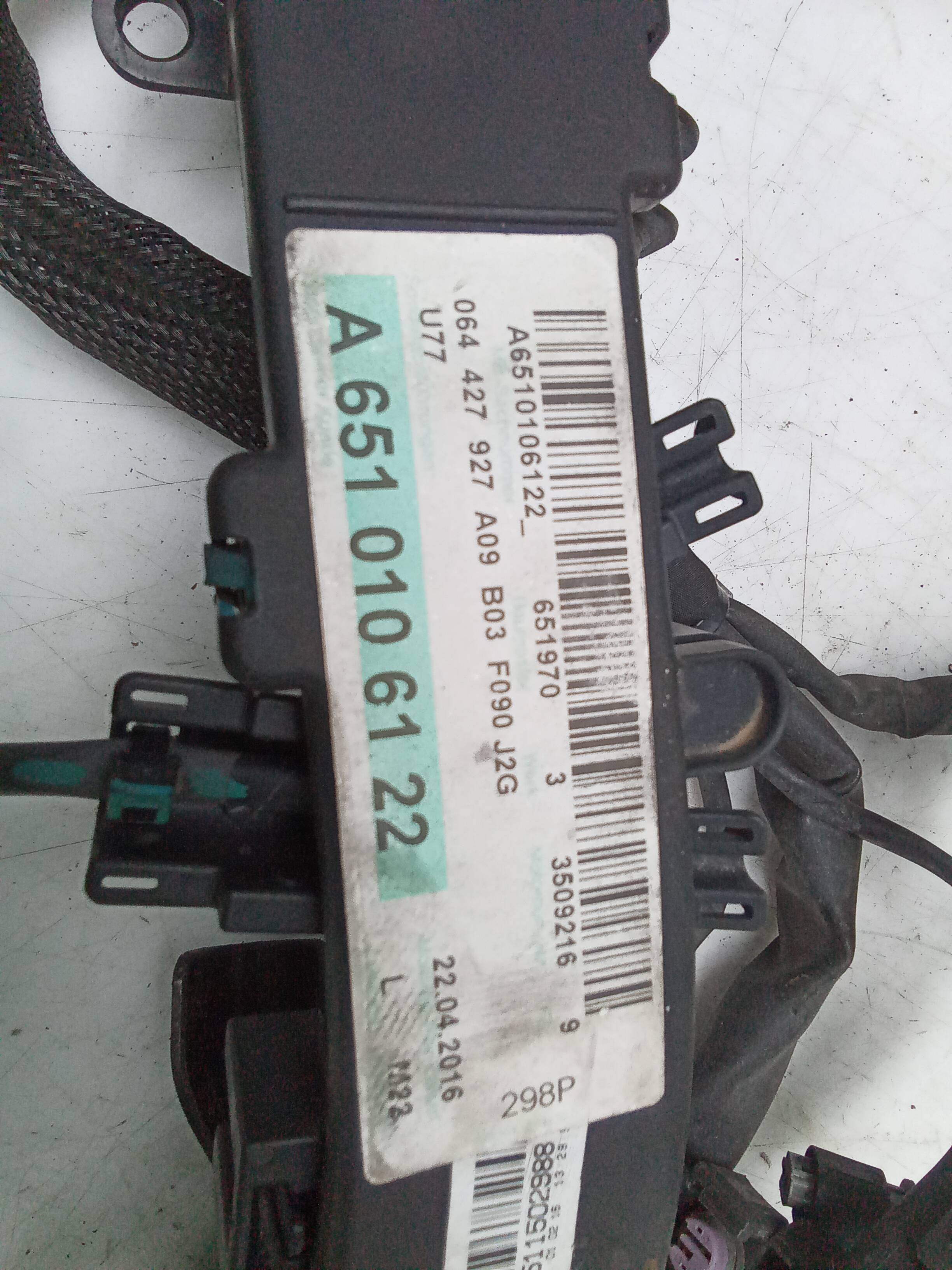 Cableado motor infiniti q50 (v37)(2013->)