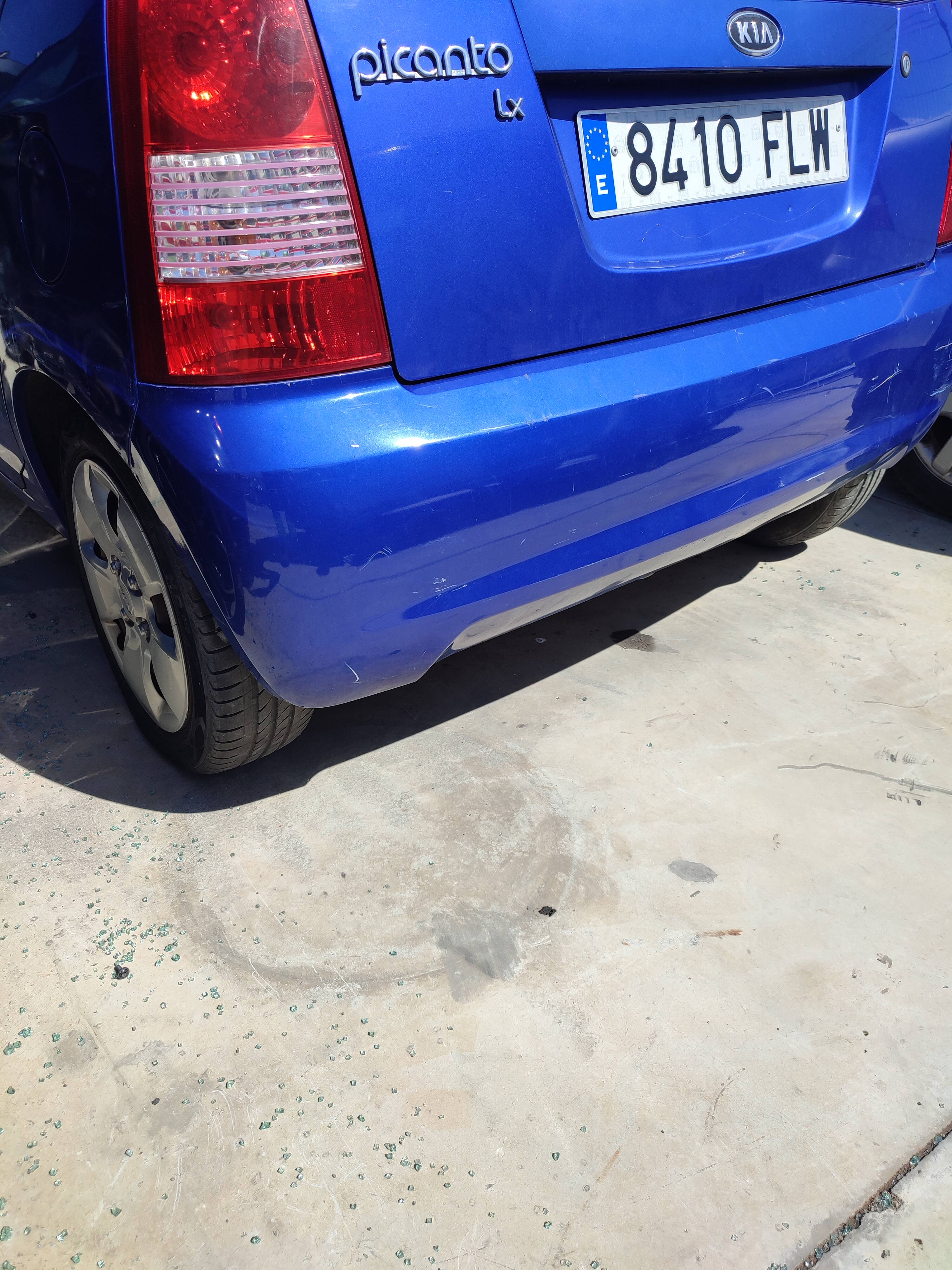 Paragolpes trasero kia picanto (sa)(2004->)