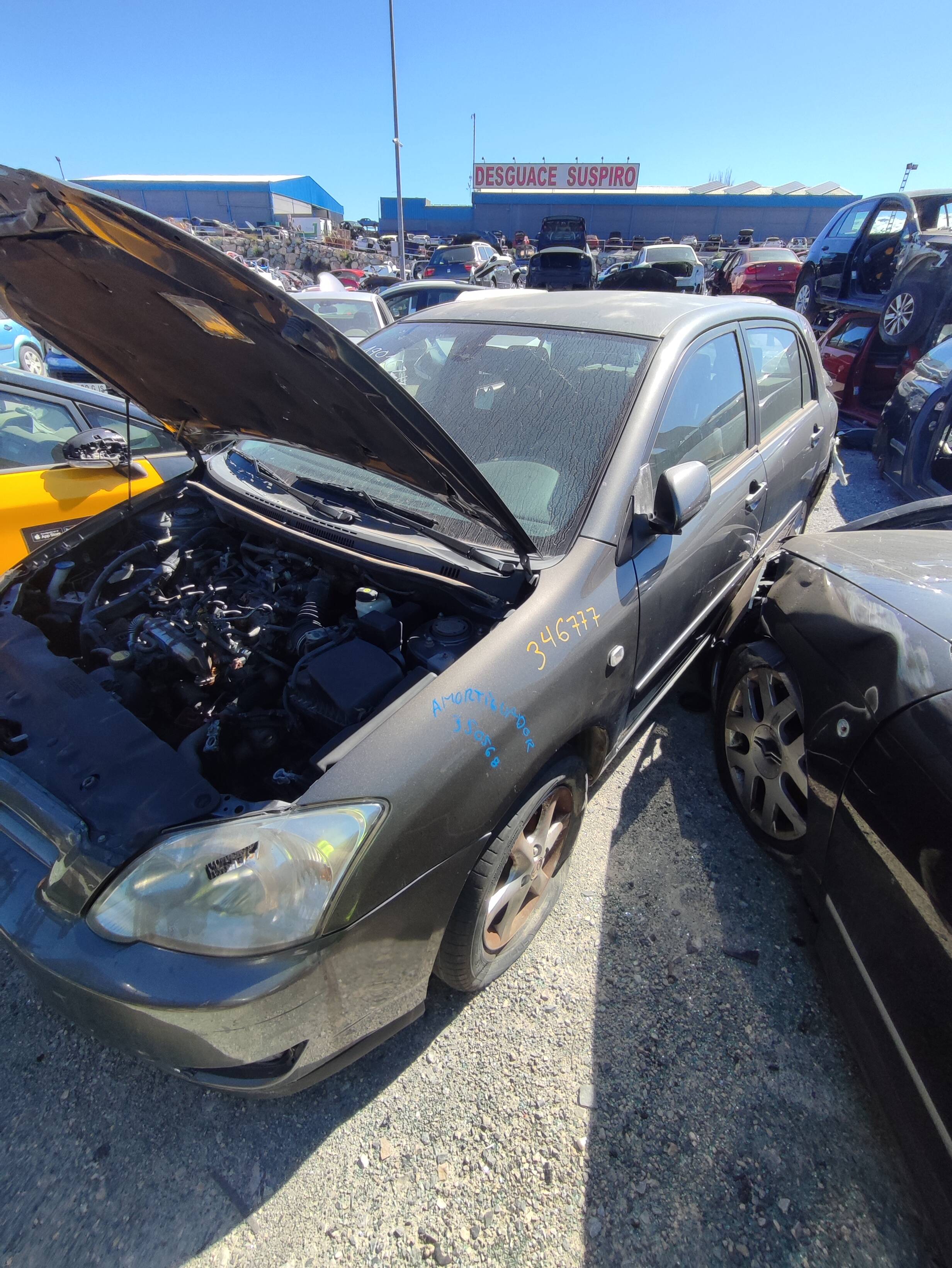 Luna delantera toyota corolla (e12)(2002->)