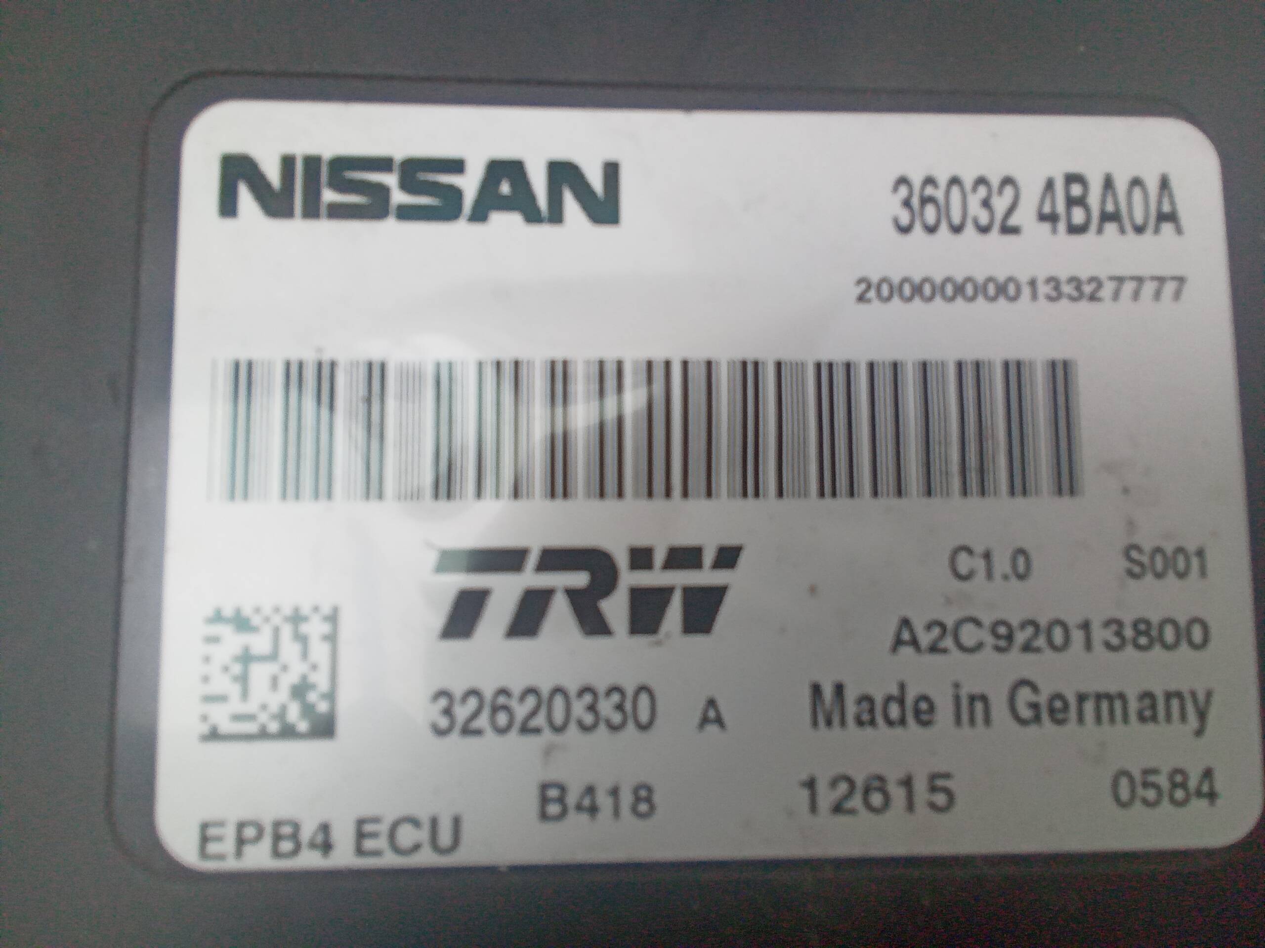 Modulo electronico nissan x-trail iii (t32)(04.2014->)