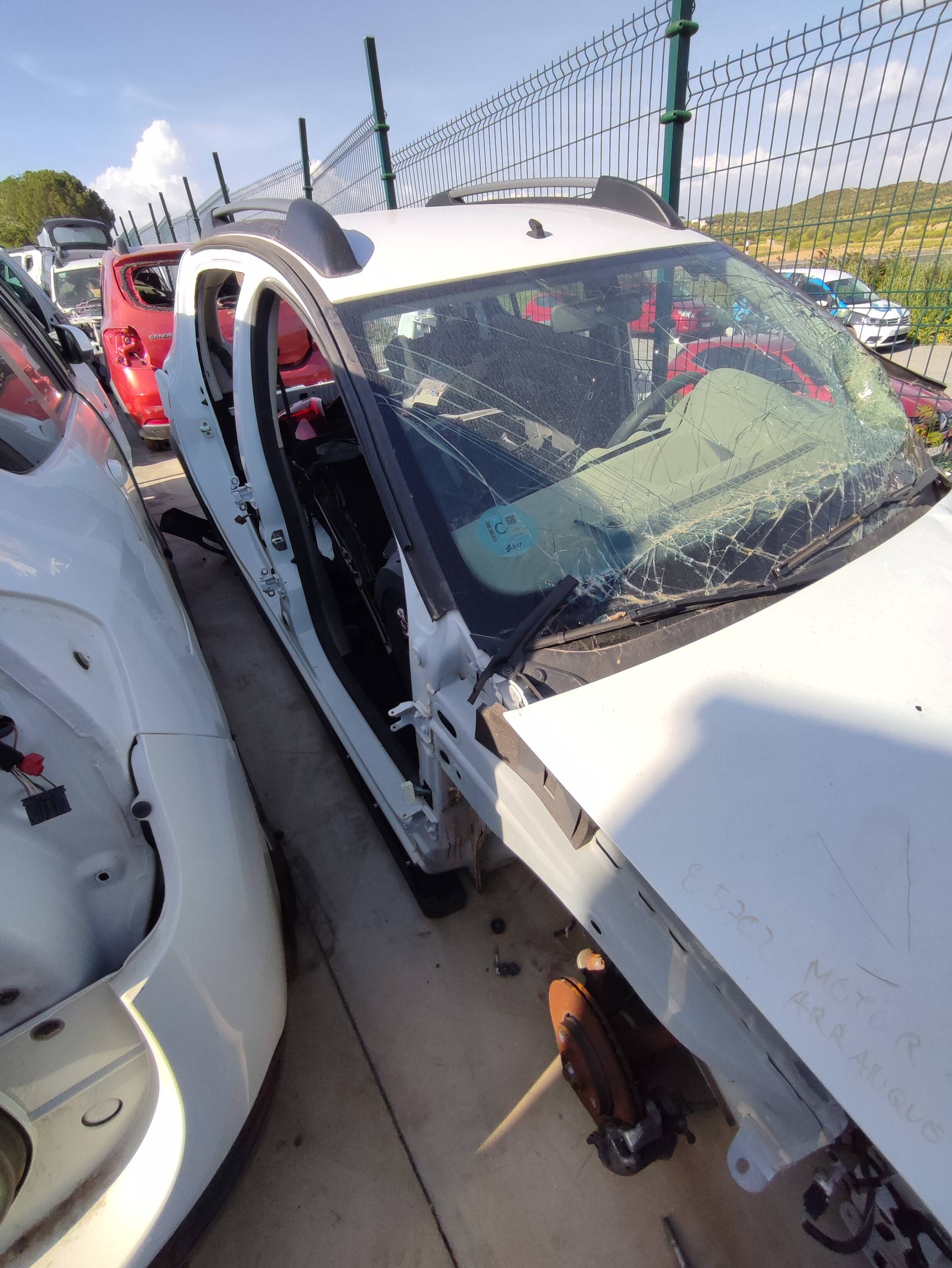 Goma puerta delantera derecha dacia sandero ii (10.2012->)