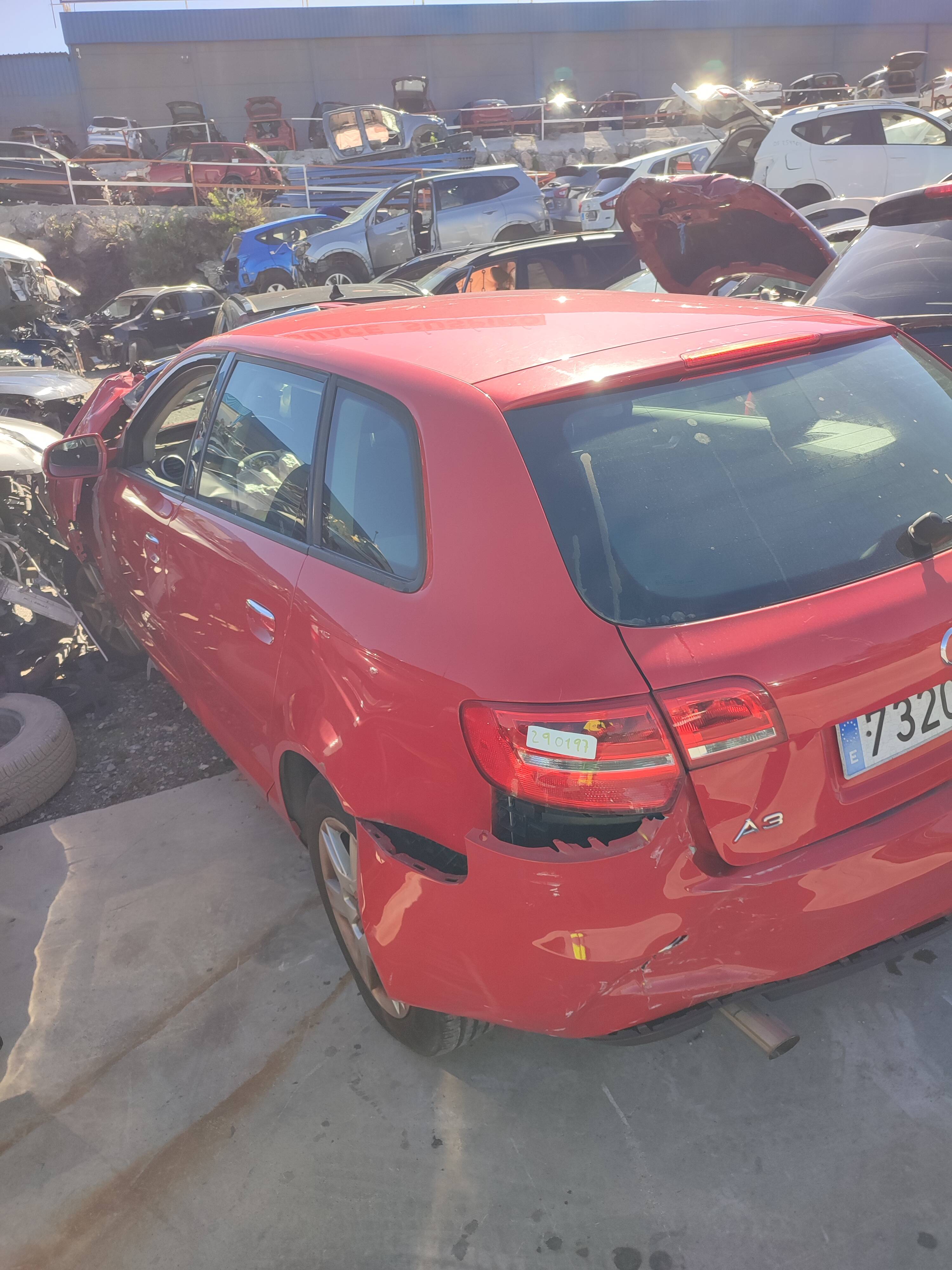 Apoyabrazos central audi a3 sportback (8pa)(09.2004->)