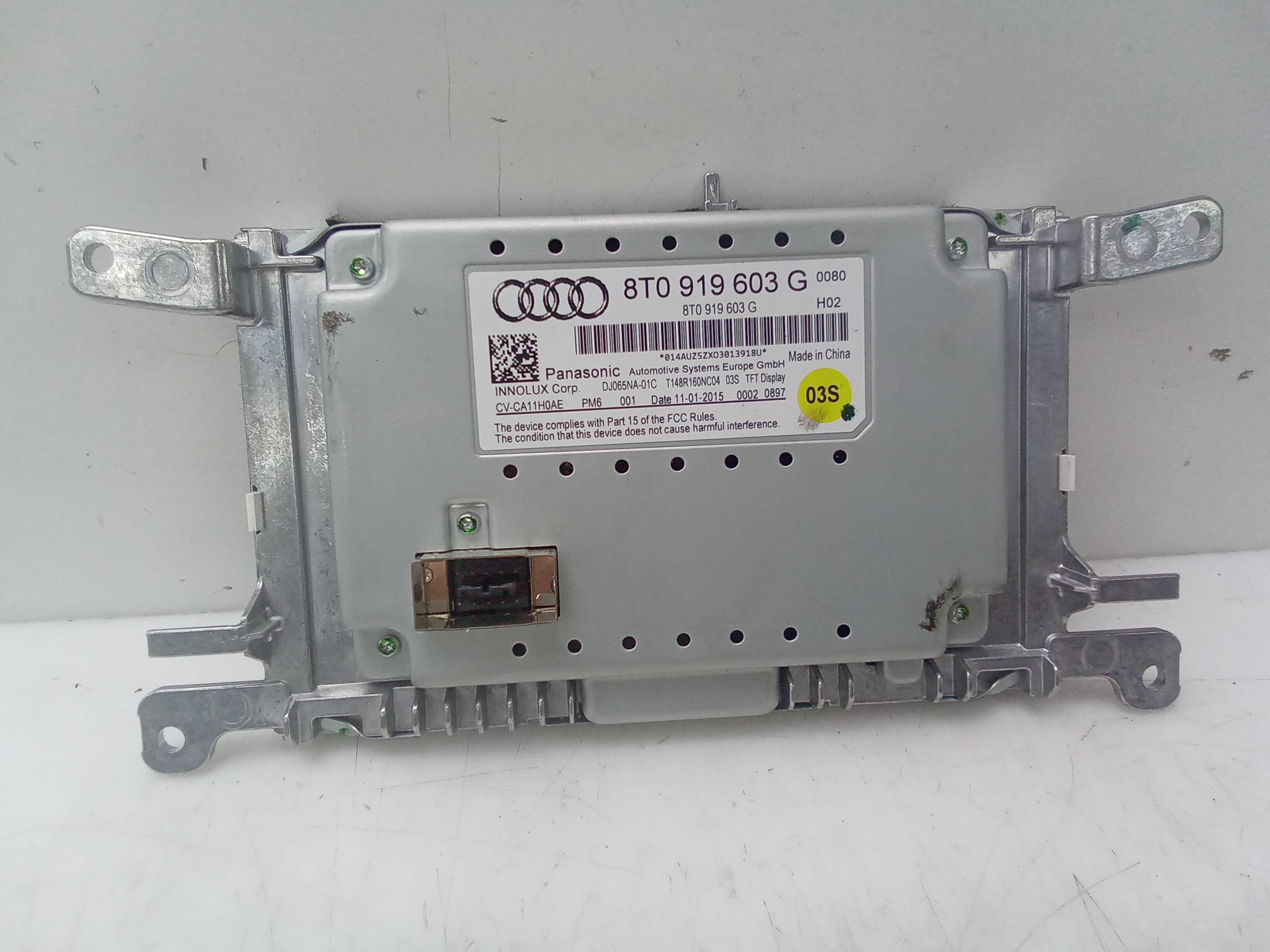 Pantalla central salpicadero audi a5 sportback (8t)(05.2009->)