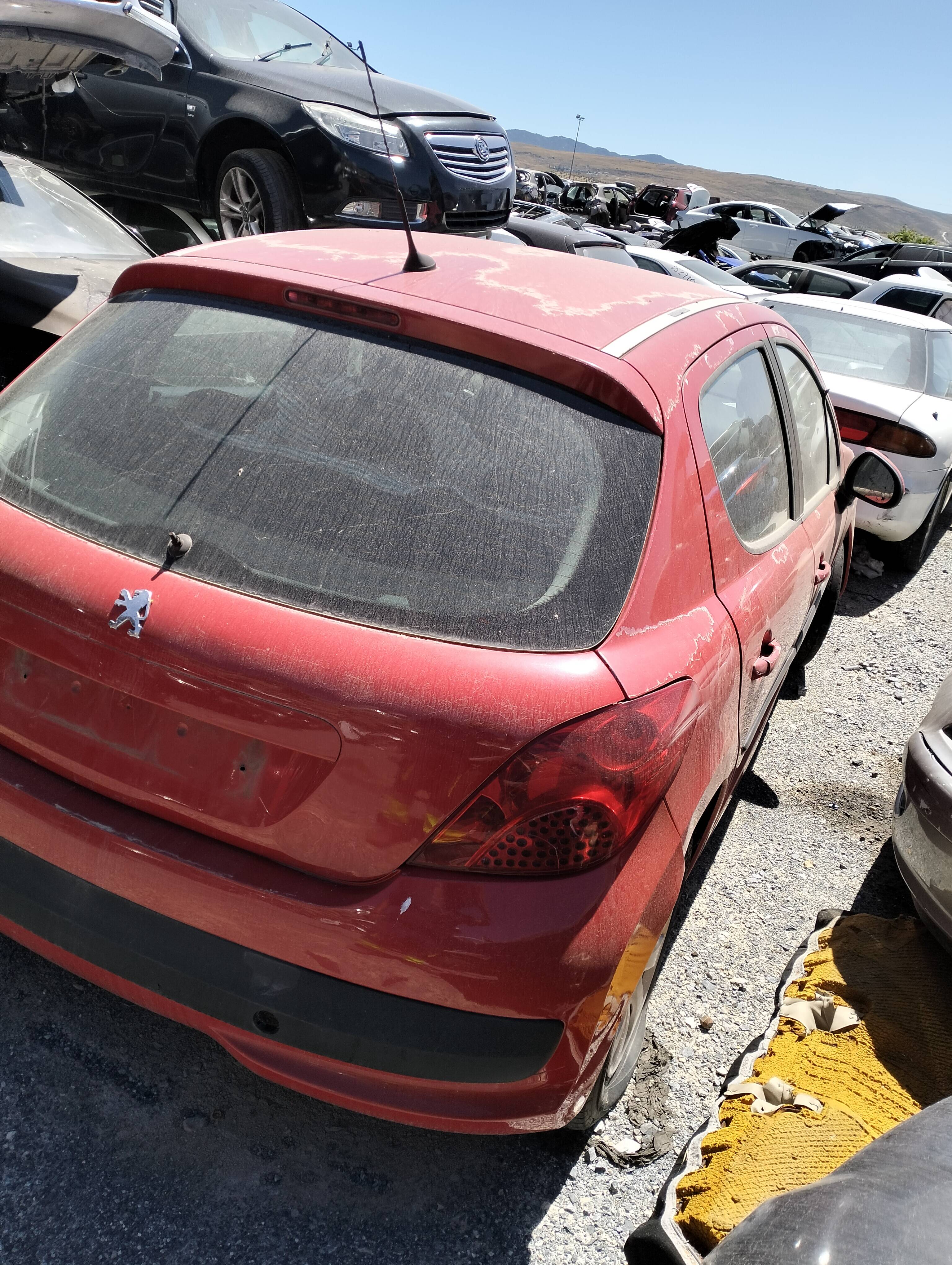 Cerradura puerta delantera derecha peugeot 207 (2006->)