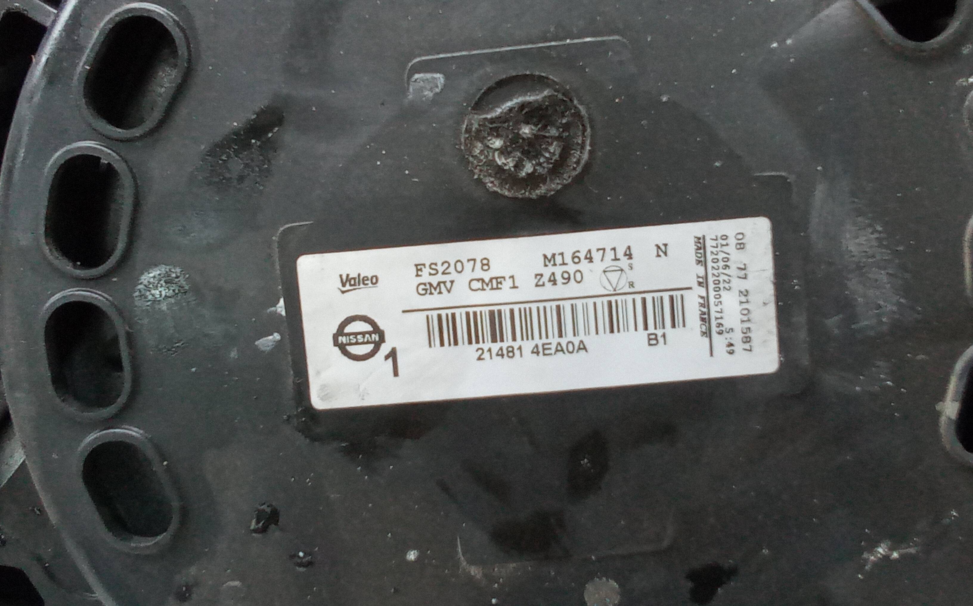 Electroventilador renault kadjar (06.2015->)