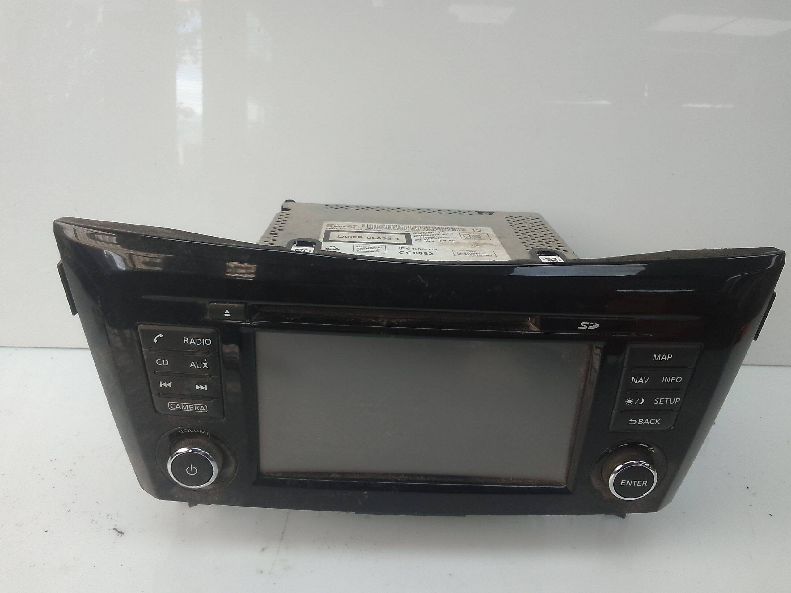 Sistema audio / radio cd nissan qashqai ii (j11e)(2013->)