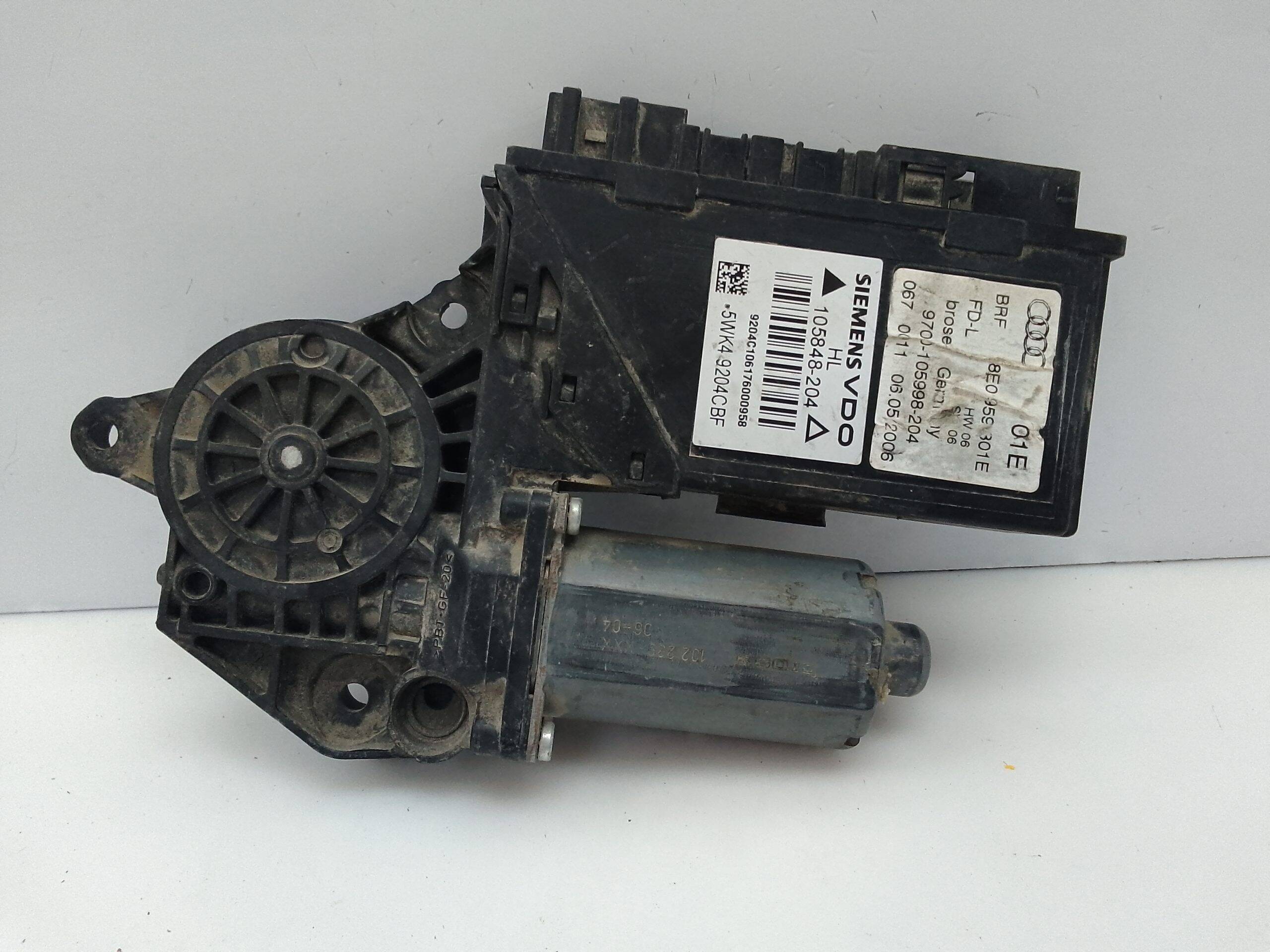 Motor elevalunas trasero izquierdo audi a4 berlina (8e)(2004->)