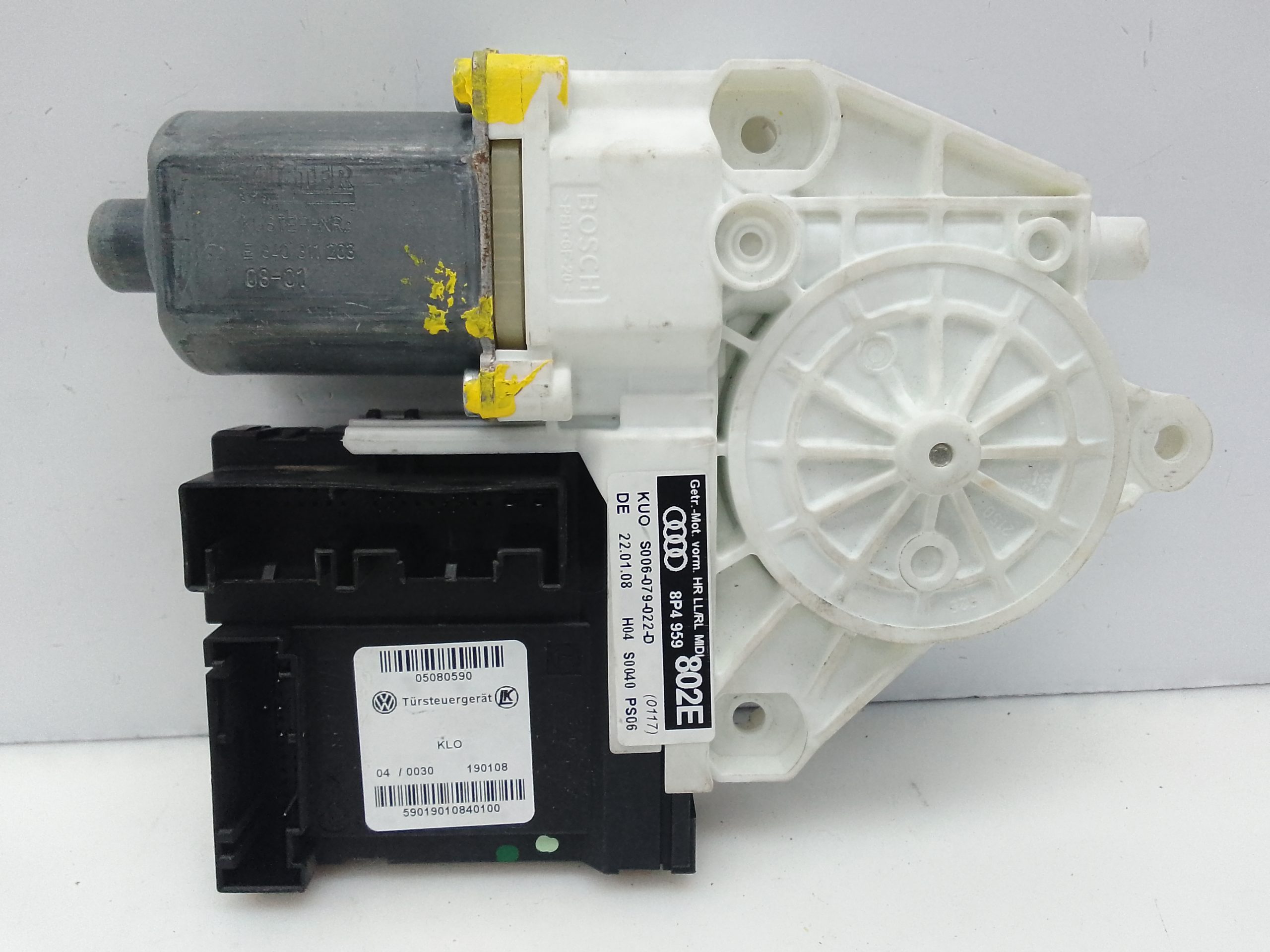 Motor elevalunas trasero derecho audi a3 sportback (8pa)(09.2004->)